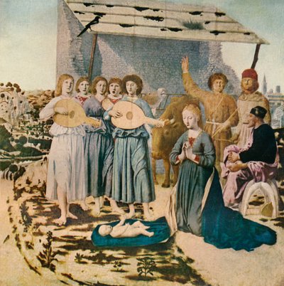 The Nativity, c1470, 1911 av Piero della Francesca
