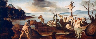 Återkomsten från jakten, 1505-1507. av Piero di Cosimo