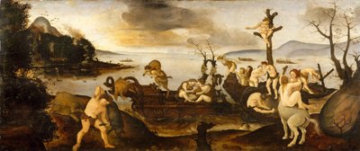 The Return from the Hunt, ca 1505-7 (tempera och olja på trä) av Piero di Cosimo