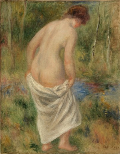 Efter badet av Pierre-Auguste Renoir