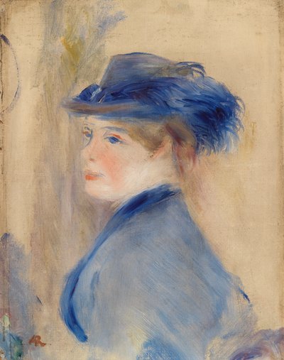 Byst av en kvinna (Buste de femme) av Pierre-Auguste Renoir