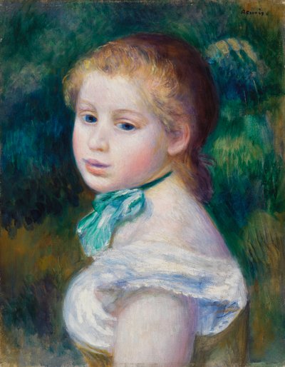 Chef för ung flicka av Pierre-Auguste Renoir