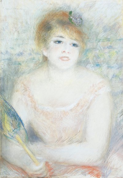 Mlle. Jeanne Samary av Pierre-Auguste Renoir