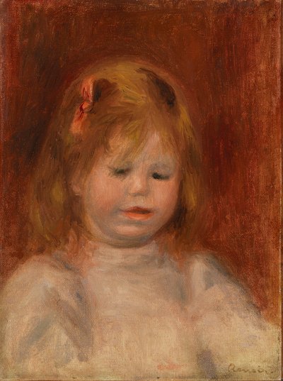 Porträtt av Jean Renoir (Porträtt av Jean Renoir) av Pierre-Auguste Renoir