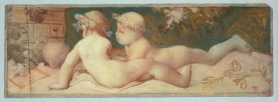 Zeichnung, Frankreich, spätes 19. Jahrhundert von Pierre-Victor Galland