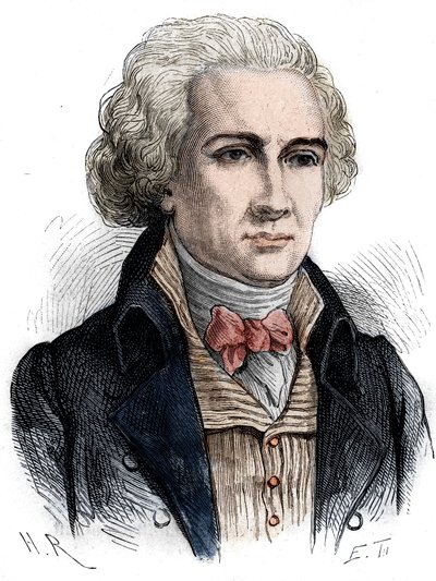 Porträtt av Jean Etienne Marie Portalis. Fransk jurist och politiker (1746 -1807) baserad på Pierre Gautherots målning. av Pierre (after) Gautherot