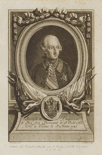 Josef II av Pierre Adrien Le Beau