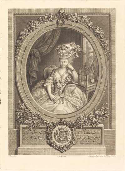 De spirande begären av Pierre Adrien Le Beau after Nicolas Tanché