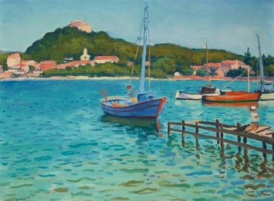 Porquerolles, sommareftermiddag, 1939. av Albert Marquet