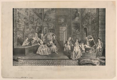 Gersaints tecken av Pierre Alexandre Aveline