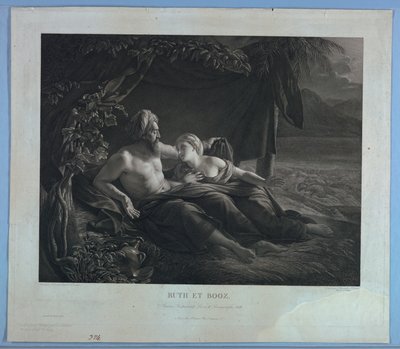 Rut och Boas av Pierre Alexandre Tardieu