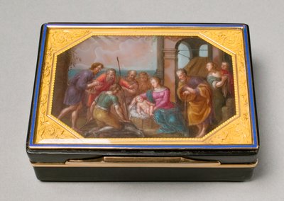 Snusdosa, ca 1810-20 av Pierre André Montauban