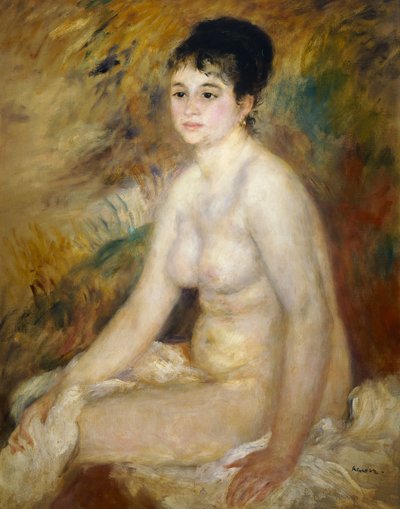 Efter badet av Pierre Auguste Renoir