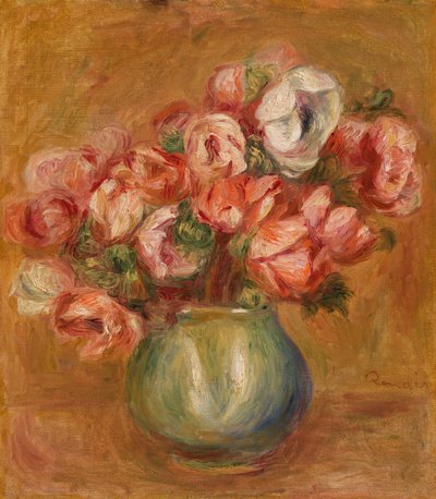 Anemoner (Anemoner) av Pierre Auguste Renoir