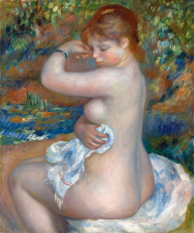 Badare, 1888 av Pierre Auguste Renoir
