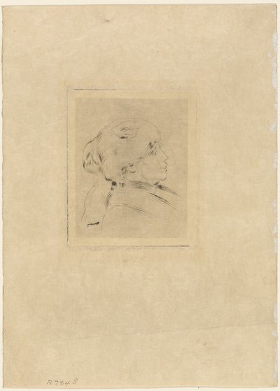 Berthe Morisot av Pierre Auguste Renoir