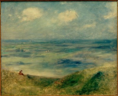 havsutsikt av Pierre-Auguste Renoir