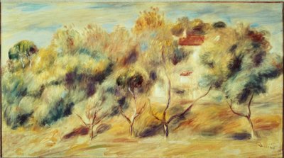 Cagnes av Pierre Auguste Renoir