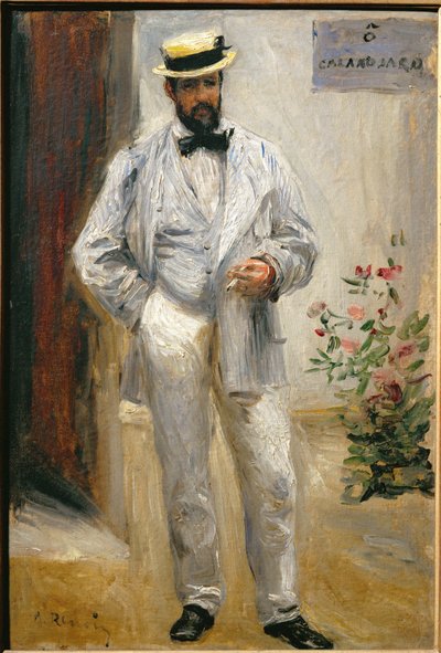 Charles Le Coeur (olja på duk) av Pierre Auguste Renoir