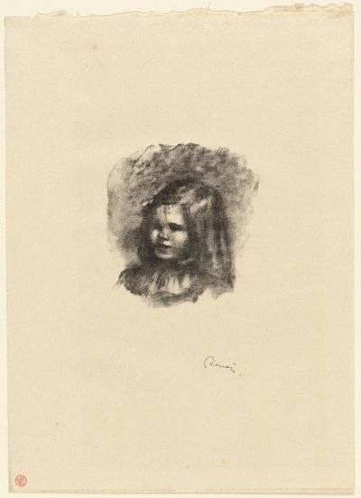 Claude Renoir, Vänstervänd av Pierre-Auguste Renoir