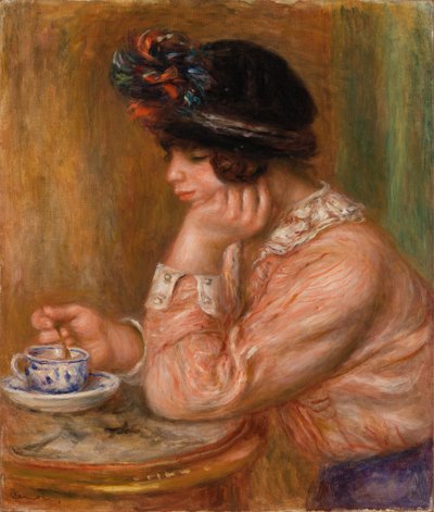 Kopp choklad av Pierre-Auguste Renoir