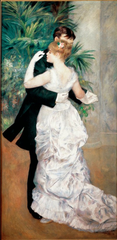 Dans på stan av Pierre Auguste Renoir