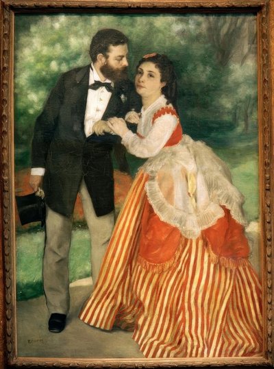 Paret Sisley av Pierre Auguste Renoir