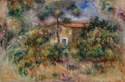 Bondgård av Pierre Auguste Renoir