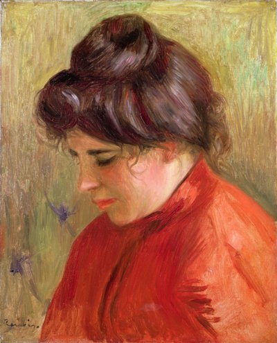 Gabrielle (olja på duk) av Pierre Auguste Renoir