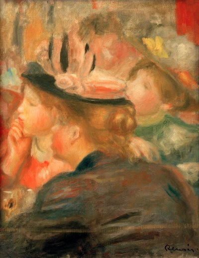 På teatern av Pierre-Auguste Renoir
