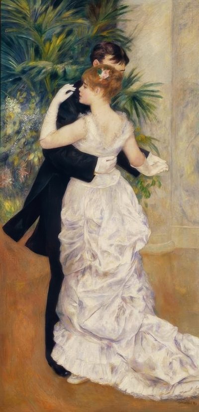 Dans i staden av Pierre Auguste Renoir