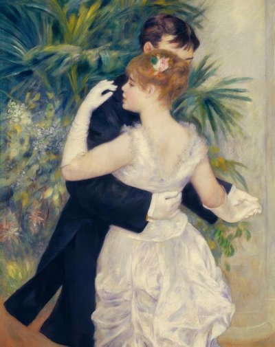 Dans i staden av Pierre Auguste Renoir