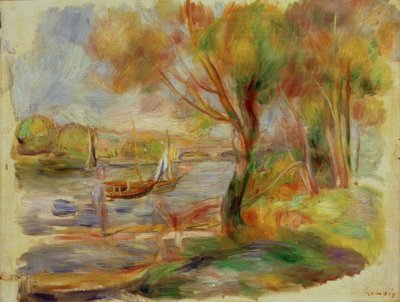 Seine vid Argenteuil av Pierre-Auguste Renoir