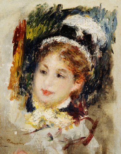Damen i hennes stadskläder, 1875 av Pierre Auguste Renoir