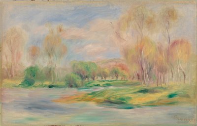 Landskap av Pierre-Auguste Renoir