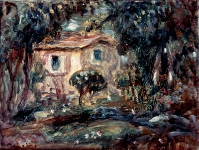 Landskap. Le Cannet, 1902. av Pierre Auguste Renoir