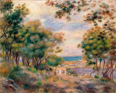 Landskap i Beaulieu, 1899. av Pierre Auguste Renoir