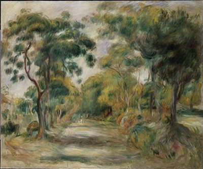 Landskap vid middagstid, 1900 av Pierre-Auguste Renoir