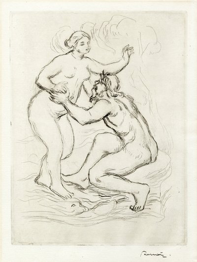 Le Fleuve Scamandre (floden Scamander) av Pierre Auguste Renoir