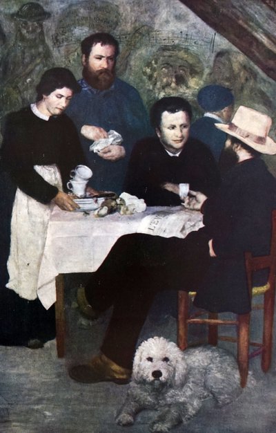 Moder Antony Bourron-Marlottes kabaré av Pierre Auguste Renoir