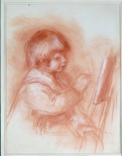 Der kleine Maler von Pierre Auguste Renoir
