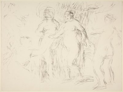 Badgästerna av Pierre Auguste Renoir