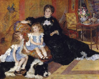 Madame Georges Charpentier Marguerite-Louise Lemonnier, 1848-1904..., 1878. av Pierre-Auguste Renoir