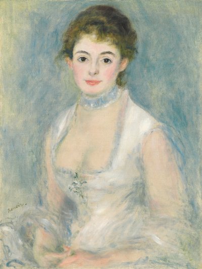 Madame Henriot, omkring 1876 av Pierre Auguste Renoir