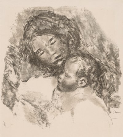 Moderskap, 1912. av Pierre Auguste Renoir