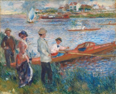 Oare i Chatou, 1879. av Pierre Auguste Renoir