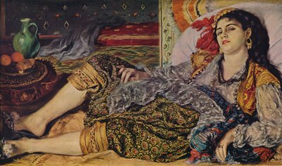 Cassatt, 1870 av Pierre Auguste Renoir