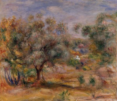 Olivträd i Les Collettes, ca 1910-15 (olja på duk) av Pierre Auguste Renoir