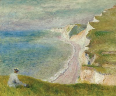 På klippan av Pierre-Auguste Renoir