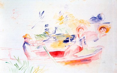 På flodstranden, 1900-talet av Pierre Auguste Renoir